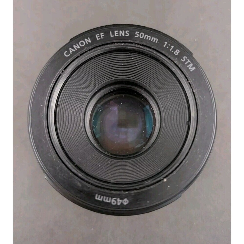 CANON EF 50mm F1.8 STM AF Standard PRIME FAST PORTRAIT Lens EOS Mount
